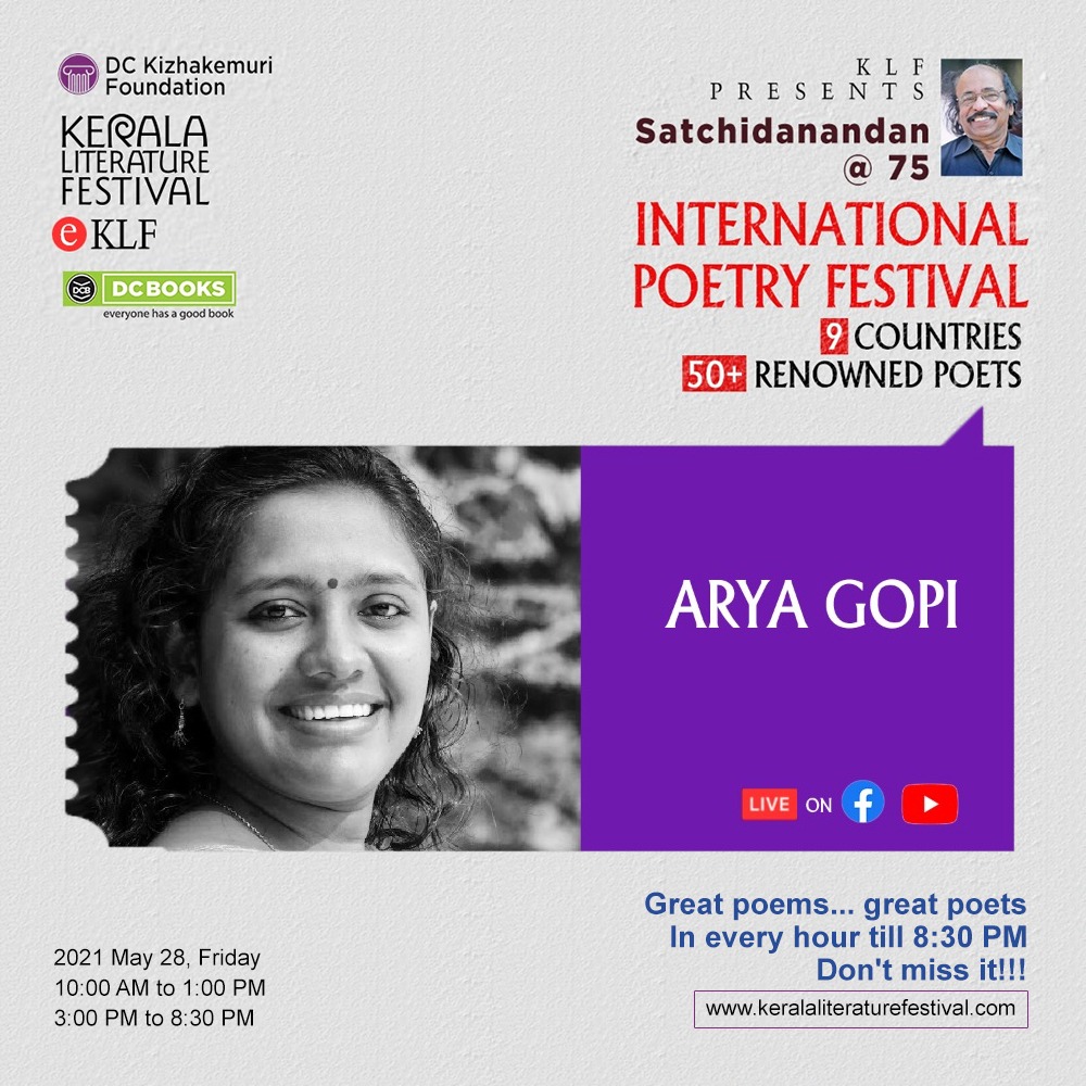 Arya Gopi |  KLF International Literary Festival
