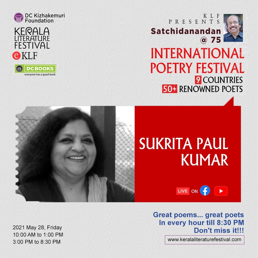 Sukrita Paul Kumar  | KLF International Poetry Festival