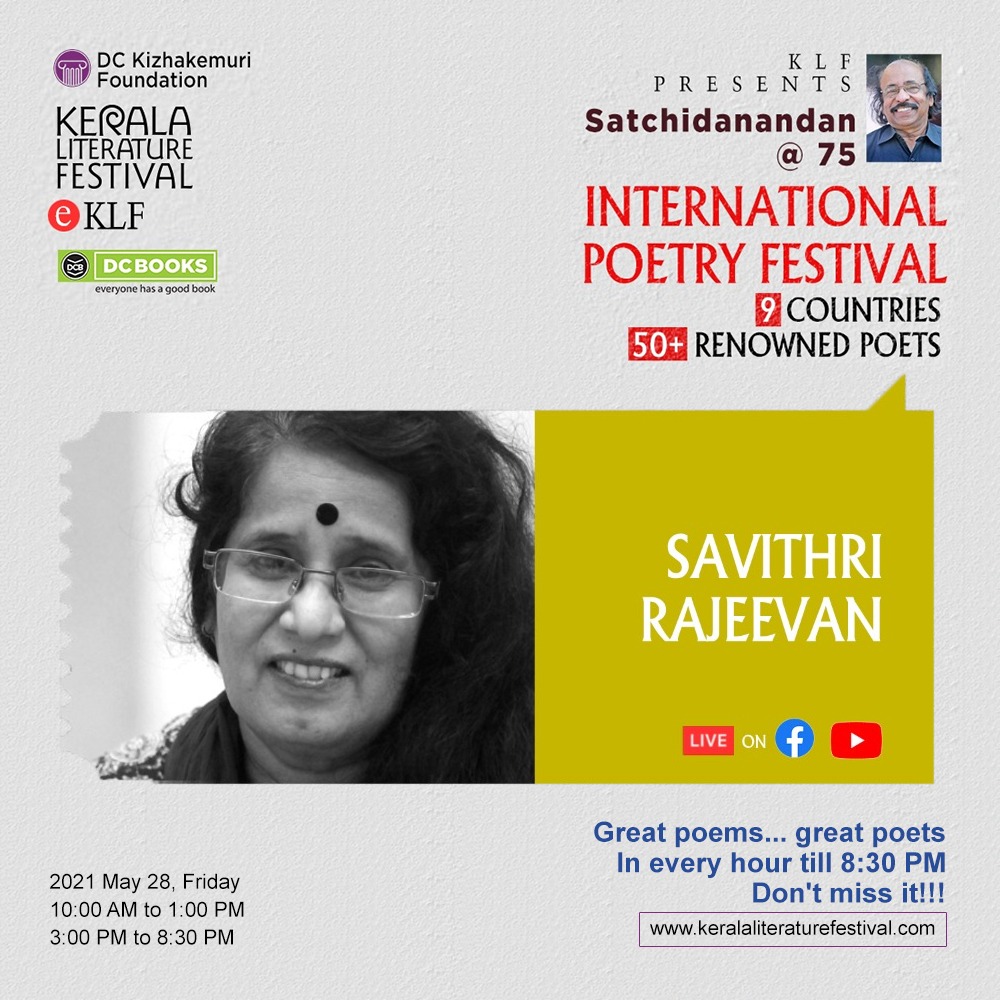 Savithri Rajeevan | KLF International Poetry Festival