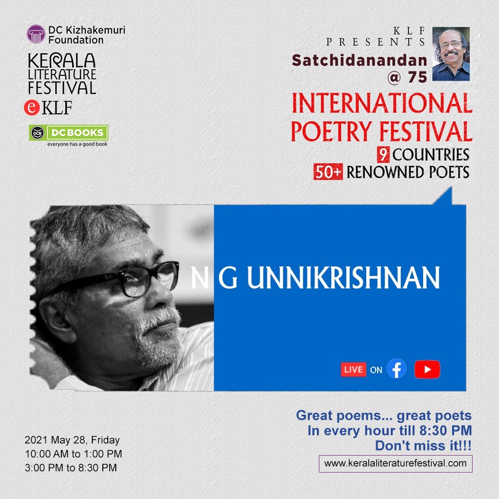 N.G. Unnikrishnan | KLF International Poetry Festival
