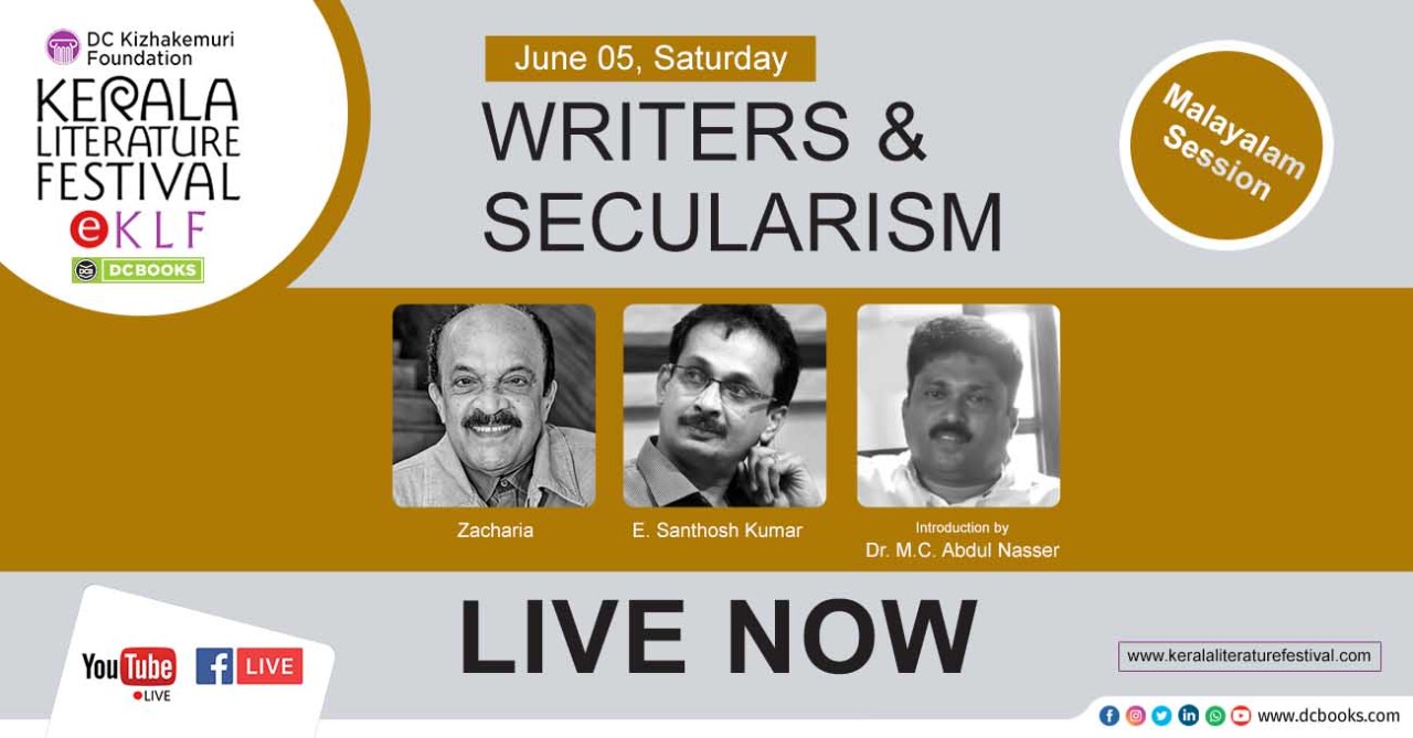 eKLF 1st session on "Writers and Secularism" Live now!