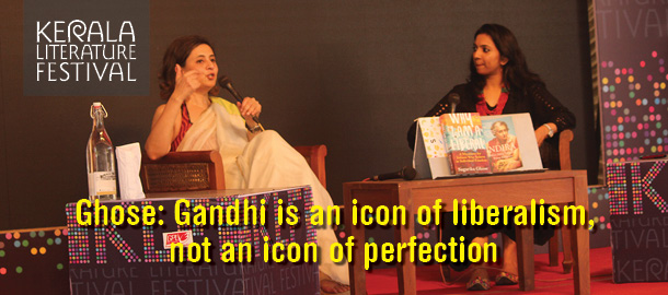 Gandhi is an icon of liberalism, not an icon of perfection